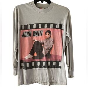 John Waite RARE vintage Signal 1984 long sleeved graphic t-shirt